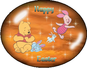 Pooh Easter & Spring Clipart