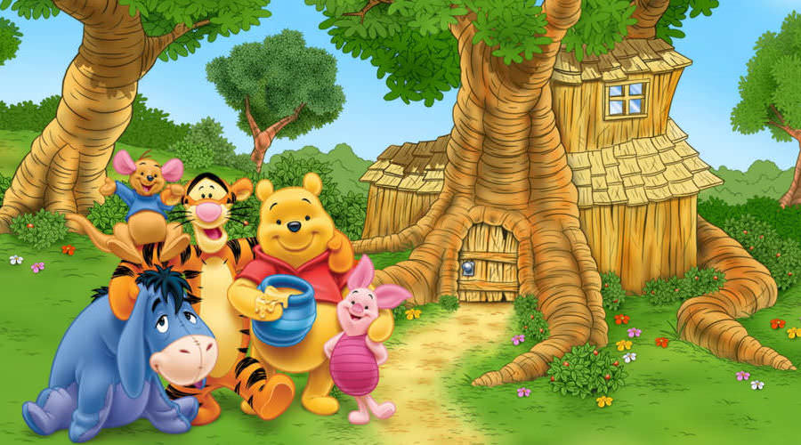 Pooh and Friends Welcome