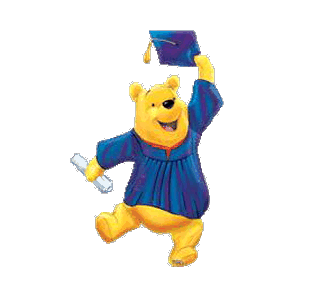 Pooh Graduation