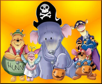 Pooh and Freinds Halloween