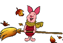 Piglet In The Fall