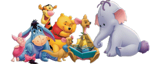 Pooh Gang with Lumpy