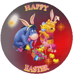 Pooh and Friends Easter Globe