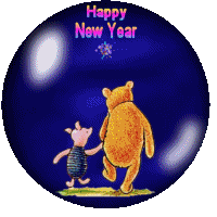 Happy New Year Globe