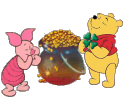Pooh and Piglet Pot Of Gold